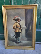 Tableau peinture mousquetaire d'occasion  France