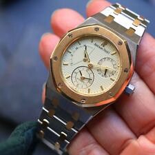 Audemars Piguet Royal Oak 18k e aço duas vezes 36 mm data reserva de energia década de 1990, usado comprar usado  Enviando para Brazil