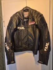 Motorradjacke herren leder gebraucht kaufen  Münster