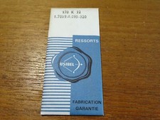 Ressort barillet montre d'occasion  Ploërmel
