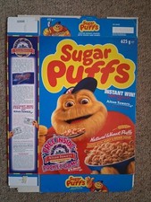 Sugar puffs cereal for sale  LOWESTOFT