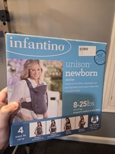 Porta-bebês. Marca Infantino. Cinza. Para bebês de 8 a 25 lb. Suavemente usado comprar usado  Enviando para Brazil