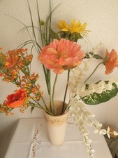 Seidenblumen mohnblumen blüte gebraucht kaufen  Hille