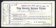 1891 virginia city for sale  Norwalk