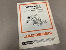 Jacobsen turfcat turfcat for sale  Burlington