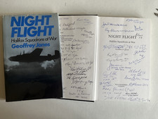 Night flight signed for sale  BARNSLEY