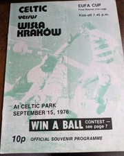 Celtic wisla krakow for sale  GLASGOW