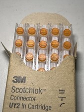 1 Caja Cartucho 3M Scotchlok UY2 pulgadas para Herramienta E-9C - 120 Conectores - ¡HECHO EN EE. UU.! segunda mano  Embacar hacia Mexico