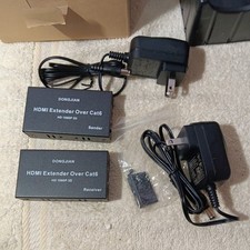 Usado, Extensor HDMI 60m sobre Cat5e/6 - Full HD 1080p transmissor/receptor  comprar usado  Enviando para Brazil