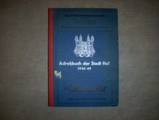 Adressbuch hof bayern gebraucht kaufen  Böchingen, Knöringen, Siebeldingen