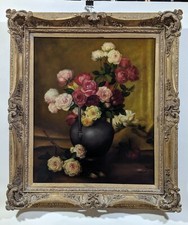 Antique roses oil for sale  Toledo