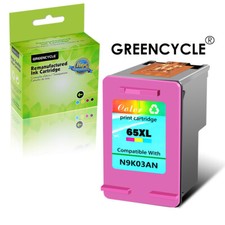 Usado, 1 peça de tinta GREENCYCLE 65XL tricolor para HP 65 XL DeskJet 2620 2621 2622 2640 2655 comprar usado  Enviando para Brazil