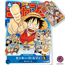 Monkey D Luffy P-033 PROMO Weekly Shonen Jump 1/2023 cartão ONE PIECE Japão comprar usado  Enviando para Brazil