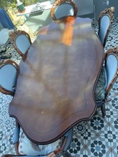 Italian mahogany dining for sale  CRAWLEY