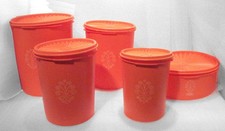 orange tupperware canister set for sale orange tupperware canister set for sale Eagle Lake