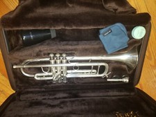 Trompete de prata Bach Stradivarius 180S37--Chem limpo e reparado!, usado comprar usado  Enviando para Brazil