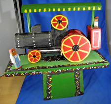 Folk art train for sale  Olney
