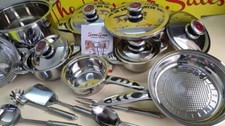 Batteria pentole pezzi usato  Casalnuovo di Napoli