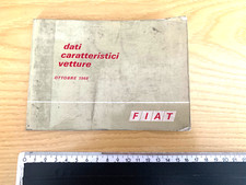 Libretto dati caratteristici usato  Venezia