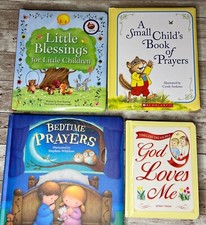 Lot of 4 Children's BIble / Prayer  Board Book - NEW! Faith, Christianity, Child comprar usado  Enviando para Brazil