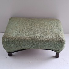 Vintage green footstool for sale  CHELTENHAM