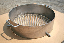 Peneira industrial de aço inoxidável - 20" de diâmetro x 6" H comprar usado  Enviando para Brazil