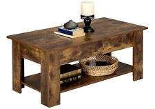 Rustic wooden coffee for sale  IPSWICH