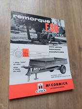 Brochure tracteur remorque d'occasion  Lys-lez-Lannoy