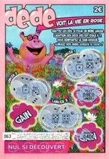 Ancien ticket jeu d'occasion  Nancy-