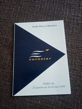 Eurostar janvier 1995 d'occasion  Auray