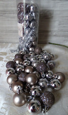 Kleine weihnachtskugeln taupe gebraucht kaufen  Alsdorf