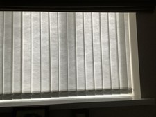 Vertical blind white for sale Vertical blind white for sale  NEWCASTLE UPON TYNE