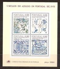 [63] Portugal 1983, Bloco, nunca usado, sem marca de charneira ** Antigos Azulejos De Parede Português, usado comprar usado  Enviando para Brazil