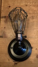 Steampunk wall lamp for sale  WELLINGBOROUGH