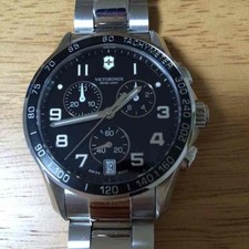 Relógio masculino de quartzo Victorinox Swiss Army Chrono Classic 241494 comprar usado  Enviando para Brazil