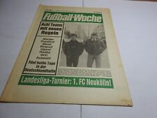 Fußball woche 1984 gebraucht kaufen  Höchstädt a.d.Donau