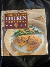 Cooking Class Chicken Kitchen Cookbook 1993 Hardcover, usado comprar usado  Enviando para Brazil