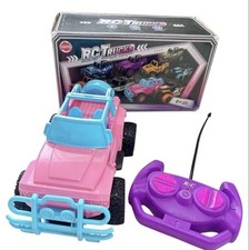 Carro controlado por rádio para crianças brinquedos controle remoto elétrico rosa comprar usado  Enviando para Brazil