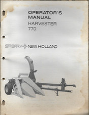 Trator agrícola SPERRY NEW HOLLAND HARVESTER 770 1975 informações de montagem comprar usado  Enviando para Brazil