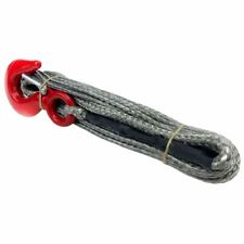 Używany, 8mm Silver Dyneema SK75 Syntetyczna 12-nitkowa lina wciągarka z hakiem - wybierz długość na sprzedaż  Wysyłka do Poland