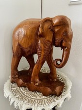 Großer echtholz elefant gebraucht kaufen  Alzenau