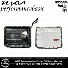 Tampa de transmissão OEM panela de óleo + junta 2p conjunto para Kia Sorento Borrego 2005-2009 comprar usado  Enviando para Brazil