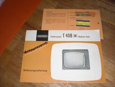 Alte bedienungsanleitung grund gebraucht kaufen  Celle