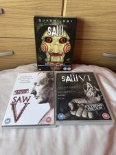 Saw dvd collection for sale  STANFORD-LE-HOPE
