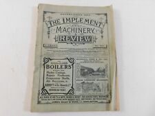 1912 THE IMPLEMENT & MACHINERY FARM REVIEW MAGAZINE VOL. TRATORES 37 NO.442 comprar usado  Enviando para Brazil