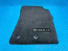 Tapete de assoalho dianteiro lateral do passageiro Lexus LX570 preto 2015 fabricante de equipamento original comprar usado  Enviando para Brazil