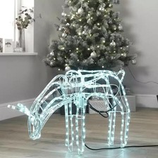 Led reindeer christmas for sale  BIRMINGHAM