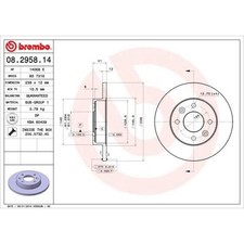 Brembo kit disque d'occasion  France