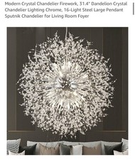 Modern crystal chandeliers for sale  San Antonio