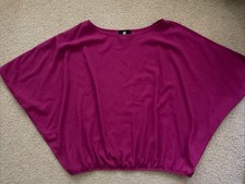 Usado, Blusa feminina IZ Byer tamanho G rosa quente asa de morcego manga asa de morcego comprar usado  Enviando para Brazil